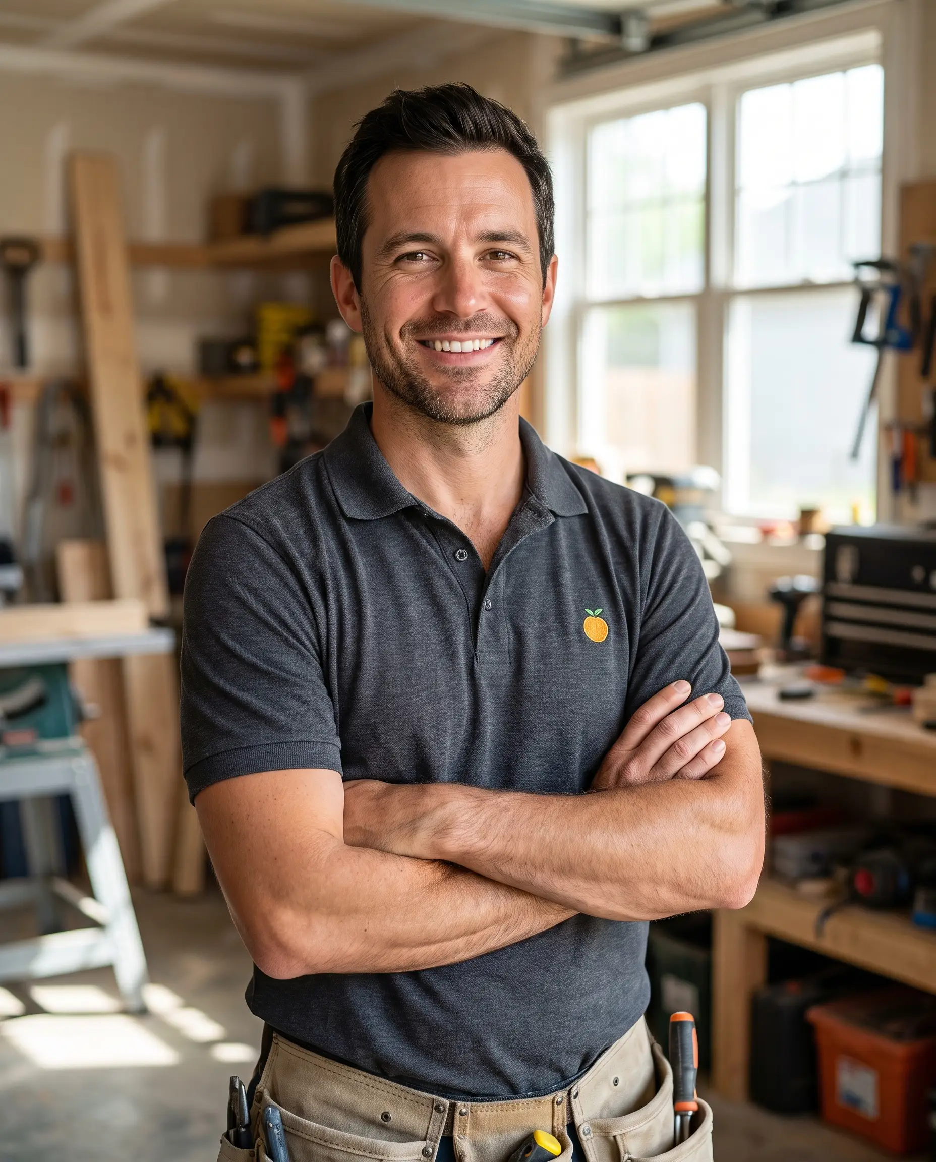 Marcus Delgado, owner and lead craftsman at Citrus Handyman